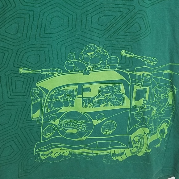 Nickelodeon TMNT turtle van shirt - Picture 3 of 4